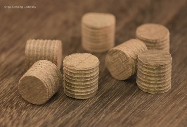 ipe wood plugs